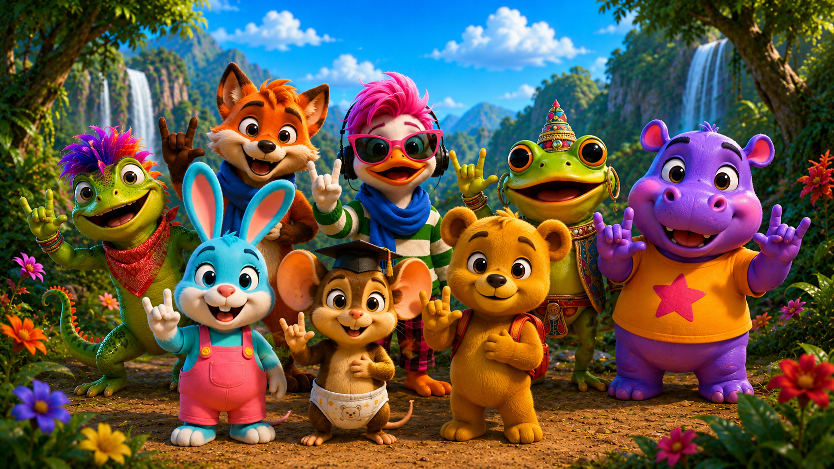 Los personajes del universo de Ruper